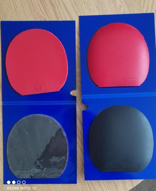 Dignics05 and nittaku g1 rubbers ( good price ), Sport en Fitness, Tafeltennis, Gebruikt, Net, Batje(s) of Balletje(s), Verzenden