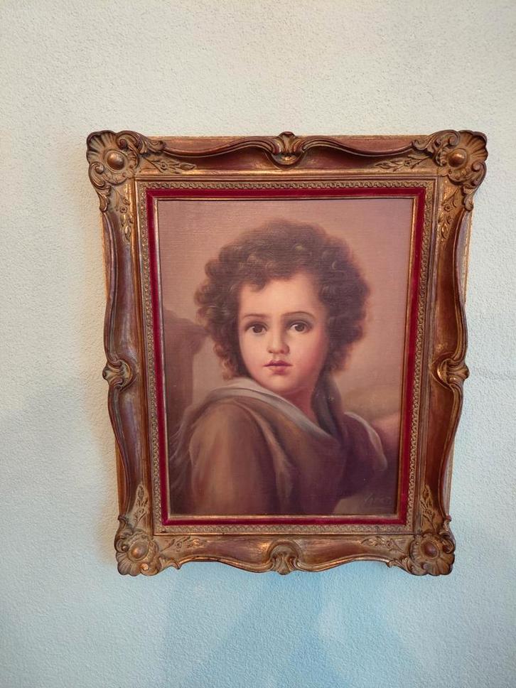 schilderij  Neart ( Emiel Decraene ) zigeuner jongen, Antiek en Kunst, Kunst | Schilderijen | Klassiek, Ophalen of Verzenden