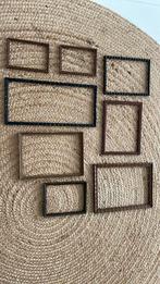 8 oude houten lijstjes, Ophalen of Verzenden