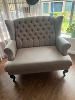 Loveseat grijs, Ophalen, 75 tot 100 cm, 100 tot 125 cm, Stof