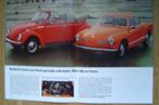Brochure Volkswagen 1973 o.a. Kever en bus, Ophalen of Verzenden, Zo goed als nieuw, Volkswagen