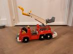 Little People Brandweerauto met Figuur, Kinderen en Baby's, Speelgoed | Racebanen, Ophalen, Gebruikt, Handmatig, Overige merken