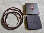 AudioQuest Brave Heart Zero, Ophalen of Verzenden, Zo goed als nieuw, 2 tot 5 meter, Luidsprekerkabel
