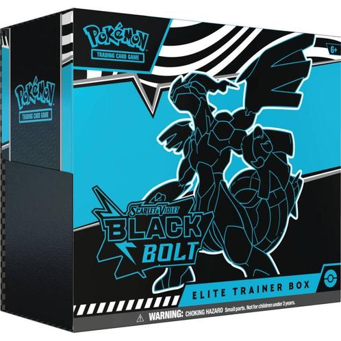 Pokemon Black Bolt Elite Trainer Box, Hobby en Vrije tijd, Verzamelkaartspellen | Pokémon, Nieuw, Losse kaart, Ophalen of Verzenden