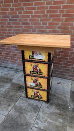 Krat sta tafel, Ophalen, Gebruikt