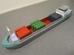 Houten speelgoed schip boot sluis haven kraan veerpont, Ophalen, Nieuw, Duw- of Trekspeelgoed