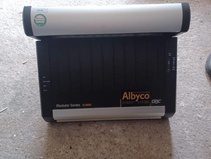 Inbind machine albyco modular series tl 2900 TL2900, Diversen, Bureau-accessoires, Gebruikt, Ophalen