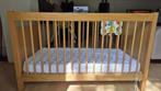 Babybedje met matras en babykleding, Ophalen, Gebruikt, Minder dan 140 cm, Matras