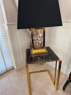 2 Bijzettafel en 2 nachtlampen te koop, Huis en Inrichting, Ophalen, Zo goed als nieuw, Minder dan 50 cm