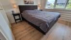 Elektrische Boxspring Caresse Silver 4700, 180 x 210cm, Huis en Inrichting, Ophalen, Bruin, 210 cm, Tweepersoons