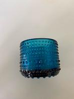 Kastehelmi theelichthouder Iittala turquoise, Overige materialen, Ophalen of Verzenden, Zo goed als nieuw