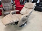 Himolla relax stoel fauteuil gratis bezorgd, Verzenden, Zo goed als nieuw, Leer