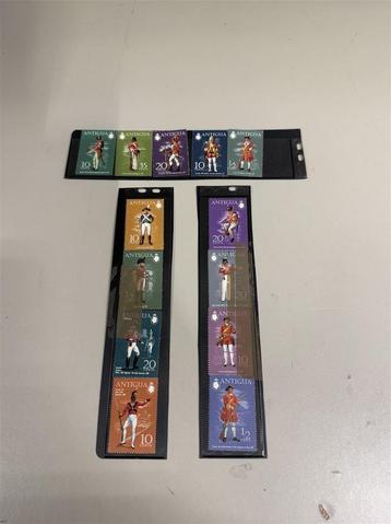 Antigua 1970-74 X25 QEII Military Uniforms 5 complete sets v beschikbaar voor biedingen