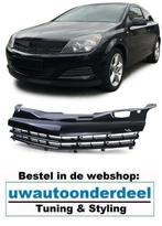 Embleemloze Sport Grill Glans Zwart Voor Opel Astra H Faceli, Ophalen of Verzenden