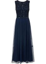gala-jurk blauw vermaken inkorten coupeuse, Galajurk, Blauw, Ophalen of Verzenden, Zo goed als nieuw