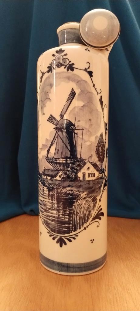 Bols kruik '80. Delfsblauw Zenith - Gouda. Ongeopend!, Antiek en Kunst, Curiosa en Brocante, Ophalen of Verzenden