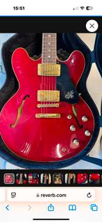 Gibson Es-335 anniversary diamond inlay 1994 - Cherry, Muziek en Instrumenten, Snaarinstrumenten | Gitaren | Elektrisch, Ophalen of Verzenden