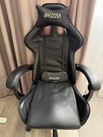 Gaming stoel bigzzia, Huis en Inrichting, Ophalen, Gebruikt, Zwart