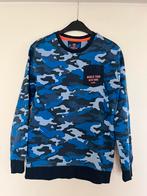 170/176 sweater blauw camouflage print WE Fashion trui, Jongen, Trui of Vest, Gebruikt, Ophalen of Verzenden