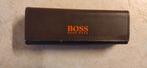 Hugo Boss brillenkoker, Ophalen of Verzenden, Zo goed als nieuw, Bruin, Overige merken