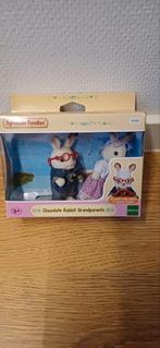 Opa en oma chocolade haasjes, Ophalen