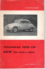 DKW 1000 Vraagbaak P. Olyslager, Ophalen of Verzenden