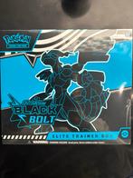 Pokémon Black Bolt Elite Trainer Box Zekrom, Ophalen of Verzenden, Nieuw, Overige typen