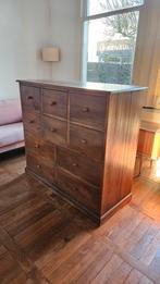 Houten kast, 125x52x114 cm, Ophalen