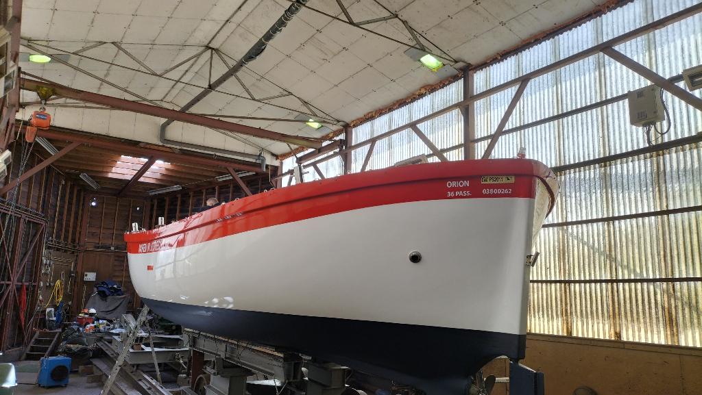 Harding reddingssloep open rondvaartboot met CvO 36 personen, Ophalen, Gebruikt, Binnenboordmotor, 6 meter of meer