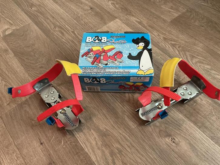 Nijdam Bob Skates verstelbaar maat 24-34, Sport en Fitness, Schaatsen, Gebruikt, Overige typen, Nijdam, Ophalen of Verzenden