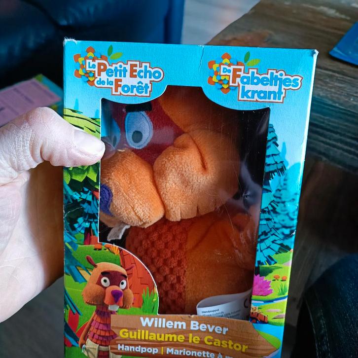 plus handpop fabeltjeskrant diverse figuren pop hand, Verzamelen, Poppen, Nieuw, Pop, Ophalen of Verzenden