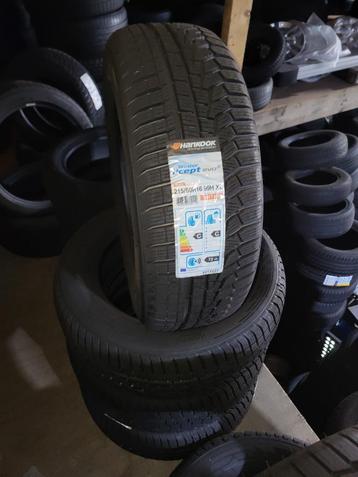4 x 215/60/16 Hankook Winterbanden NIEUW 350,- Incl montage! beschikbaar voor biedingen