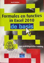 Trainingsboek Formules en Functies Excel 2010, Diverse, Software, Ophalen of Verzenden, Zo goed als nieuw