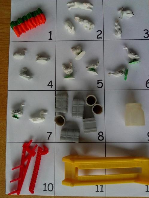 Blad 19 boerderij dieren en benodigdheden, Kinderen en Baby's, Speelgoed | Educatief en Creatief, Gebruikt, Ophalen of Verzenden