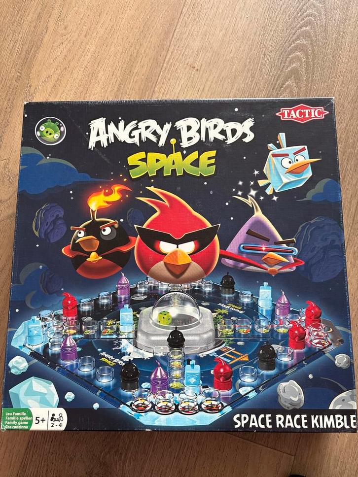 Angry Birds Space Race Kimble Bordspel, Hobby en Vrije tijd, Gezelschapsspellen | Bordspellen, Zo goed als nieuw, Een of twee spelers