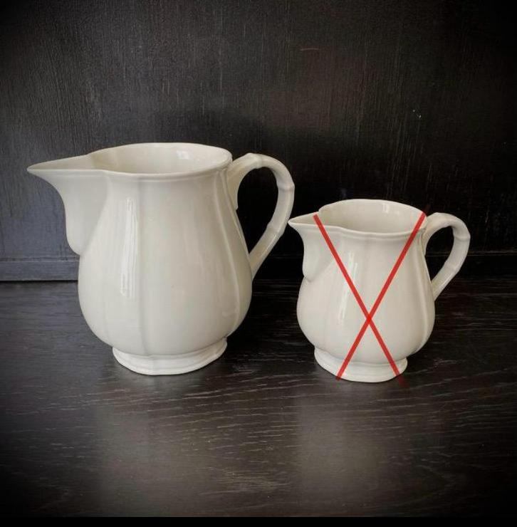 Villeroy & Boch Manoir Vitro WaterKan/Sapkan, Huis en Inrichting, Keuken | Servies, Zo goed als nieuw, Porselein, Ophalen of Verzenden