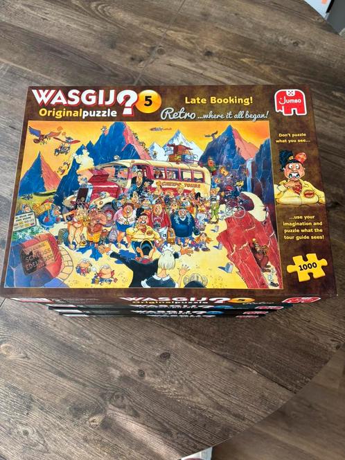 Wasgij puzzel Late booking….1000 stukjes, Hobby en Vrije tijd, Denksport en Puzzels, Zo goed als nieuw, 500 t/m 1500 stukjes, Ophalen of Verzenden