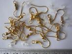 20 oorbel haakjes + stoppers "ouder" goud, Ophalen of Verzenden, Nieuw, Overige typen