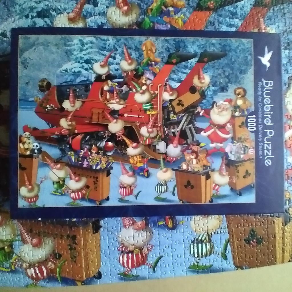 Bluebird puzzel, Ophalen of Verzenden, 500 t/m 1500 stukjes, Zo goed als nieuw, Legpuzzel