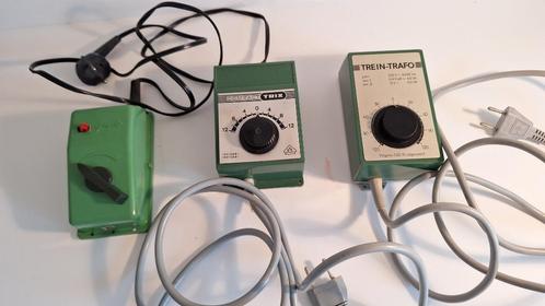 Fleischmann, Trix, Hema startset transformatoren, Hobby en Vrije tijd, Modeltreinen | H0, Gebruikt, Transformator of Voeding, Gelijkstroom