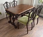 Eethoek tafel inclusief 4 stoelen, Ophalen