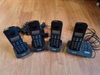 DECT Telefoonset Philips D205 QUATTRO, Ophalen of Verzenden, Gebruikt, 4 handsets of meer, Stralingsarm