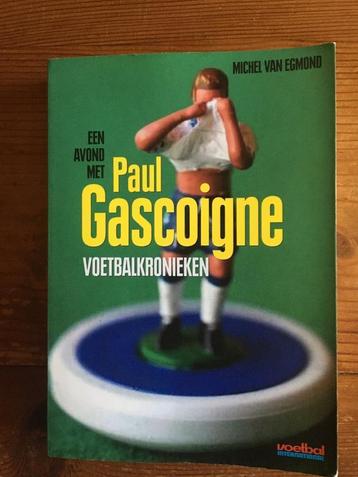 voetbalboek- Een avond met Paul Gascoigne-Voetbalkronieken beschikbaar voor biedingen