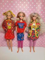 3 Vintage Barbie poppen Benetton, Ophalen of Verzenden, Gebruikt