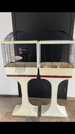 Vogelkooi 2 stuks, Dieren en Toebehoren, Ophalen, Gebruikt, Kunststof, Vogelkooi