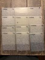 13 embossing folders van Cuttlebug, Ophalen of Verzenden, Gebruikt, Overige thema's, Pons of Mal