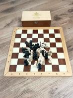 Vintage Homas Schaak  Homas Houten Bord Koninghoogte 69 mm, Een of twee spelers, Ophalen of Verzenden, Zo goed als nieuw, Reisspel