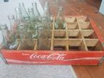 Enjoy Coca-Cola Kratje met flesjes - Vintage jaren 60-70, Ophalen of Verzenden, Gebruikt, Overige typen