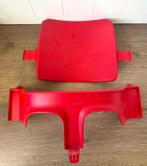 Stokke Tripp Trapp kinderstoel verkleiner rood baby set, Ophalen of Verzenden, Zo goed als nieuw, Meegroeistoel