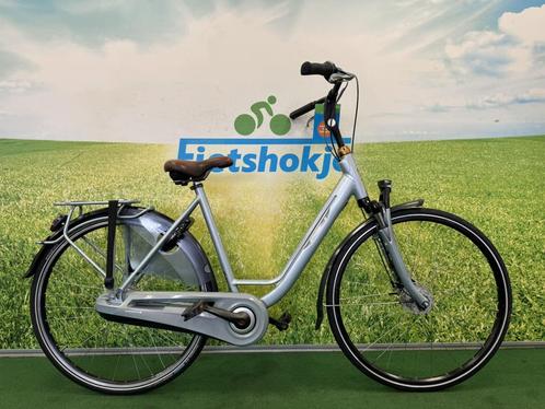 Fietshokje Amersfoort: Batavus Wayz damesfiets N7 H53, Fietsen en Brommers, Fietsen | Dames | Damesfietsen, Zo goed als nieuw